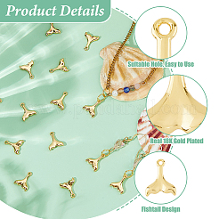 20 шт. Латунные подвески&nbsp;KK-HS0015-54