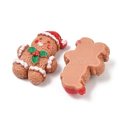 Кабошоны из непрозрачной рождественской смолы&nbsp;LS-CRES-Z015-01B