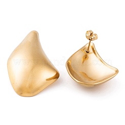 Ионное покрытие (ip) серьги-гвоздики из нержавеющей стали 304 для женщин&nbsp;EJEW-L272-022G