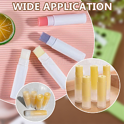 1 пластиковый лоток для наполнения бальзама для губ с лопаточкой&nbsp;AJEW-AR0005-35