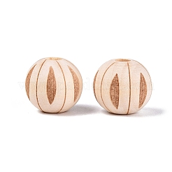 Europäische Perlen aus natürlichem Schima-Holz&nbsp;WOOD-Q001-01