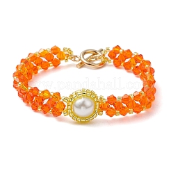 Perline di vetro si estendono bracciali&nbsp;BJEW-MZ00118