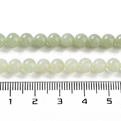Natürliche Nephrit-Jade/Hetian-Jade-Perlenstränge&nbsp;G-NH0005-030B