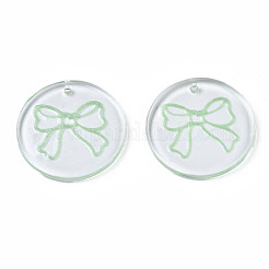 Прозрачные смоляные подвески&nbsp;RESI-N030-006E