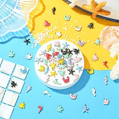 10 шт. эмалированные подвески из нержавеющей стали 304&nbsp;STAS-YW0003-43A