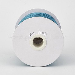 Cordón de poliéster encerado coreano ecológico&nbsp;YC-P002-1mm-1110