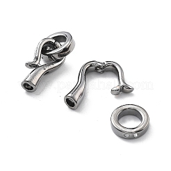 Латунь раз по сравнению с застежками&nbsp;KK-G523-08B