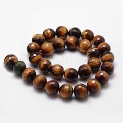 Природных тигровый глаз бисер нитей&nbsp;G-D840-39-8mm