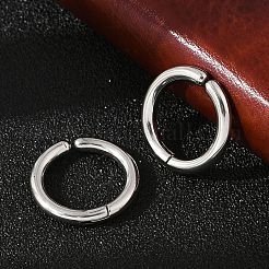 Boucle d'oreille manchette en acier inoxydable 201&nbsp;EJEW-C131-01C-P