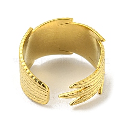 Открытое манжетное кольцо из нержавеющей стали 304&nbsp;RJEW-C067-12G