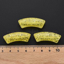Perline di acrilico trasparente crackle&nbsp;LS-CACR-S009-001B-N85