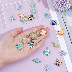 20 шт. фарфоровые подвески ручной работы&nbsp;PALLOY-NB00018