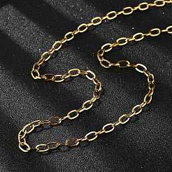 Ионное покрытие (ip) 304 нержавеющая сталь кабель цепь ожерелье изготовление&nbsp;STAS-A028-N091G