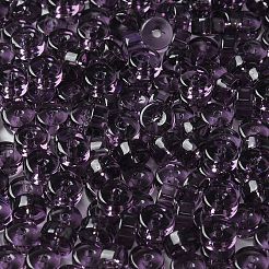 Стеклянные бусины прозрачных цветов&nbsp;SEED-E001-T3x6mm-04