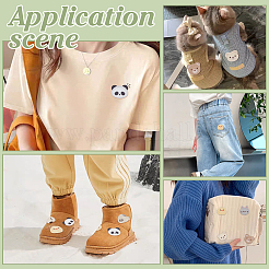 36 шт. 9 стиля мультяшный полиэстер компьютерная вышивка нашивки утюгом/пришиванием&nbsp;PATC-FG0003-48