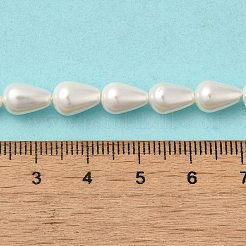 Chapelets de perles en coquille électrolytique&nbsp;BSHE-G010-6x9mm-01A