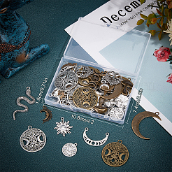 Подвески из сплава в тибетском стиле&nbsp;TIBEP-SC0002-21