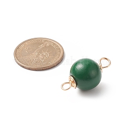 Окрашенные аэрозольной краской деревянные соединительные шармы&nbsp;PALLOY-JF02001