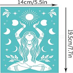 Stampino serigrafico autoadesivo&nbsp;DIY-WH0337-044