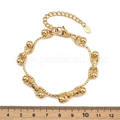 Браслеты-цепочки из нержавеющей стали 304 для женщин&nbsp;BJEW-Z143-14G