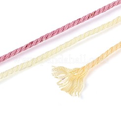 30 м окрашенный сегментный хлопковый шнур для макраме&nbsp;OCOR-T018-01V