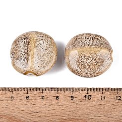 Perles de porcelaine vintage faites à la main&nbsp;PORC-N013-22-03