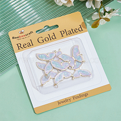 Подвески из латуни с эмалью&nbsp;KK-BBC0017-67