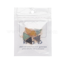 6pcs pendentifs en résine druzy&nbsp;RESI-FS0001-17