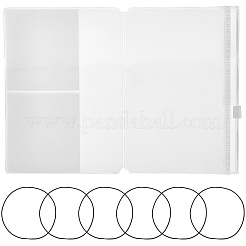 6 Stück rechteckige PVC-Aktentaschen&nbsp;AJEW-CP0011-43
