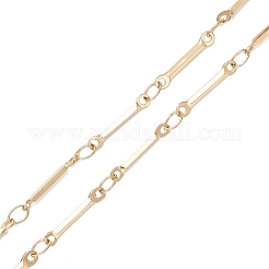 Изготовление ожерелий из плоской цепочки из нержавеющей стали 304&nbsp;AJEW-JB01348-01