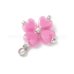 Акрил с латунными подвесками&nbsp;PALLOY-JF04136-02