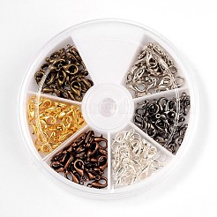 6 цвет сплава цинка Омар коготь застежками&nbsp;PALLOY-X0023-A-B