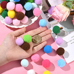 150шт полиэстеровый помпон-шар&nbsp;DIY-SC0031-32