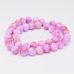 Natur persische Jade Perlen Stränge&nbsp;G-D434-10mm-19