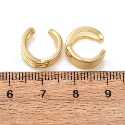 C-образные латунные серьги-манжеты&nbsp;EJEW-G445-04G