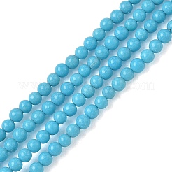 Chapelets de perles en turquoise synthétique&nbsp;GG-CBA391B-03A-01