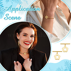 15шт латунные застежки&nbsp;KK-ME0002-34G