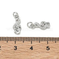 Shegrace Messing-Anhänger mit Mikropavé-Fassung aus Zirkonia&nbsp;XGRQ3D432-469P