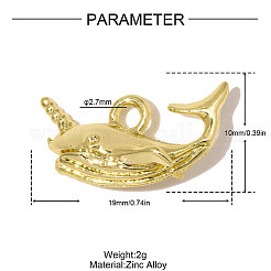 Pendente in lega di zinco&nbsp;AL-OY001-16G
