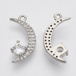 Латунные микро проложить кубического циркония подвески&nbsp;KK-T050-41P-NF