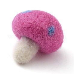 Ornamenti di funghi in feltro ad ago in feltro per lavori manuali&nbsp;AJEW-WH0289-38H