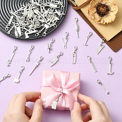 60 pendentif décoratif en alliage d'outils&nbsp;HJEW-CJ00105