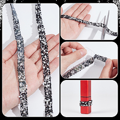 Harzperle mit Hotfix-Strass für DIY-Kleidung&nbsp;DIY-WH0888-598A