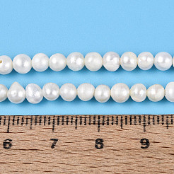 Нити из натурального культивированного пресноводного жемчуга&nbsp;PEAR-N013-04G