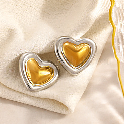 Valentinstag-Ohrstecker aus Edelstahl 304&nbsp;WG1D16C-01