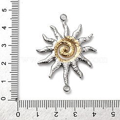 Подвески-солнце из двухцветной нержавеющей стали 304&nbsp;STAS-A121-03P