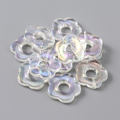 Прозрачные акриловые бусинки кадров&nbsp;TACR-WH0018-02