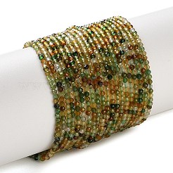 Stränge aus natürlichen gelbgrünen Turmalinperlen&nbsp;G-Z150-A02-2mm-A