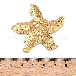 Offene Manschettenringe aus 304 Edelstahl für Damen&nbsp;RJEW-K320-02G