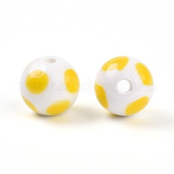 Фарфоровые бусины ручной работы&nbsp;PORC-N009-04A